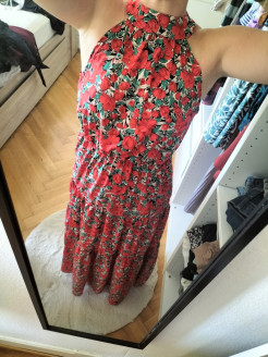 Floral long dress