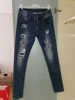 Jeans mit Glitzer