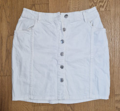 White denim skirt - Size EUR 38