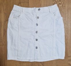 Jupe denim blanc - Taille EUR 38