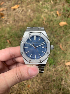 SeikoMod Royal oak 42mm watch