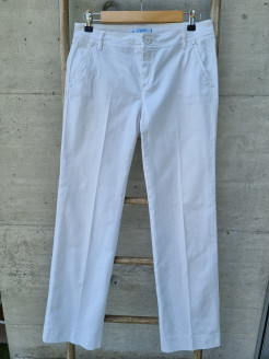 Pantalon blanc Marella sport