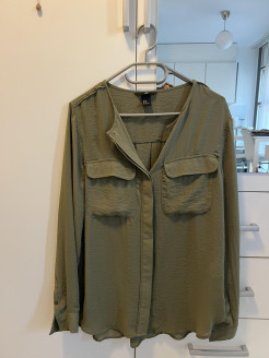 Chemise vert militaire