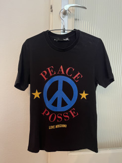 T-Shirt für Männer, schwarz - Love Moschino