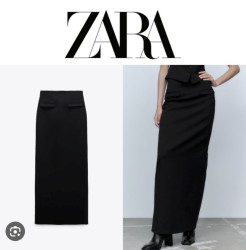 Zara langes Kleid aus Wolle (limitierte Auflage)