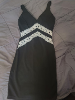 Black summer dress