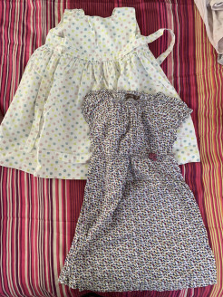 Set of 2 summer dresses for girls