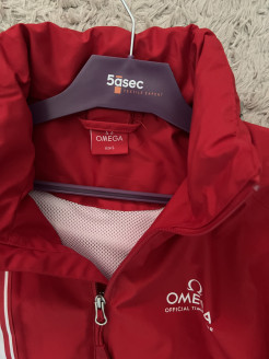 Omega men's jacket with hood
