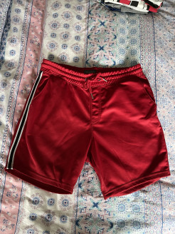 Primark red shorts Size M