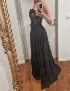 Langes Kleid von Mascara London schwarz Grösse 40