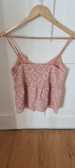 Vila light pink tank top