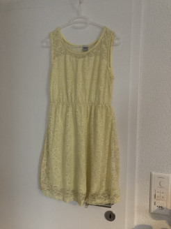 Short yellow dress