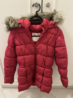 DPAM pink down jacket size 12 as new