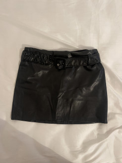 Mini jupe noir Zara