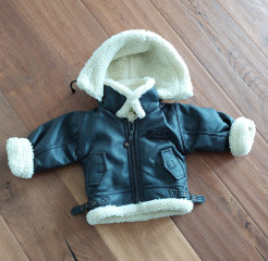 Children's winter jacket aviator style