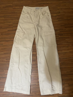 Beige Jeans