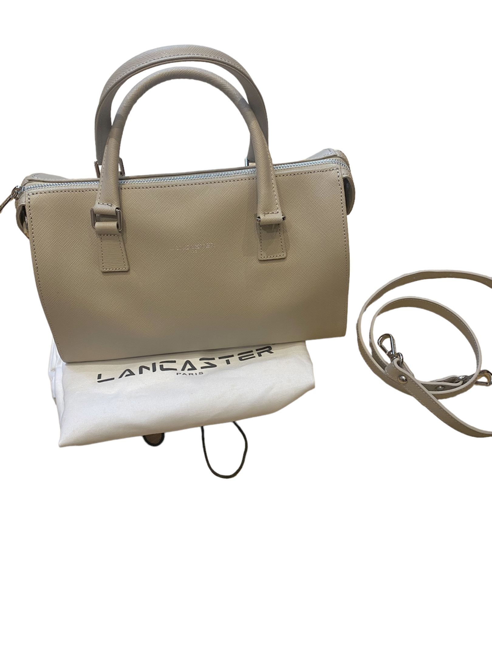 Handtasche beige