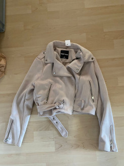 beige jacket