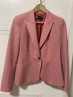Women's pink suit Zara