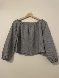 Brandy Melville Long Sleeve Top - Blau