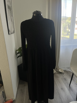 Robe longue noire