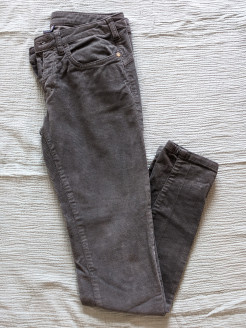 Pantalon velours côtelé