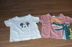 Pack of 2 t-shirts, size 12 months