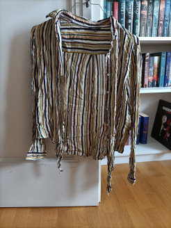 Lightweight striped blouse