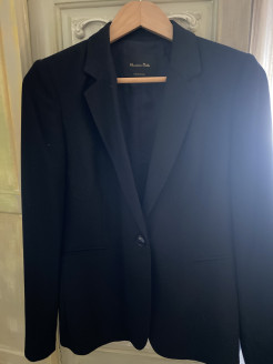 Marineblauer Blazer Massimo Dutti