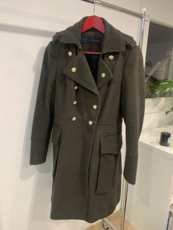 Khaki winter coat