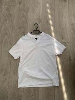 White polo shirt Fila size L