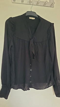 Monsoon Bluse schwarz