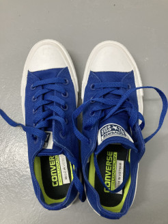 Sneakers Converse 36,5 bleu ***