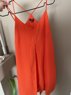 Robe d’été corail 