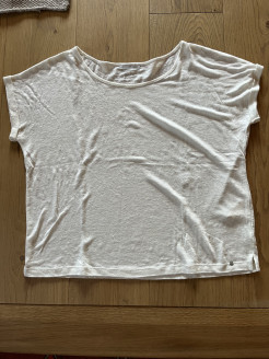 White linen T-shirt