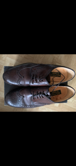 leather town shoe