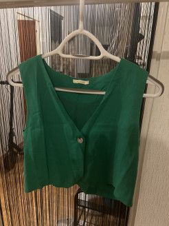 Small green waistcoat