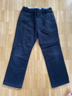 Navy cotton trousers