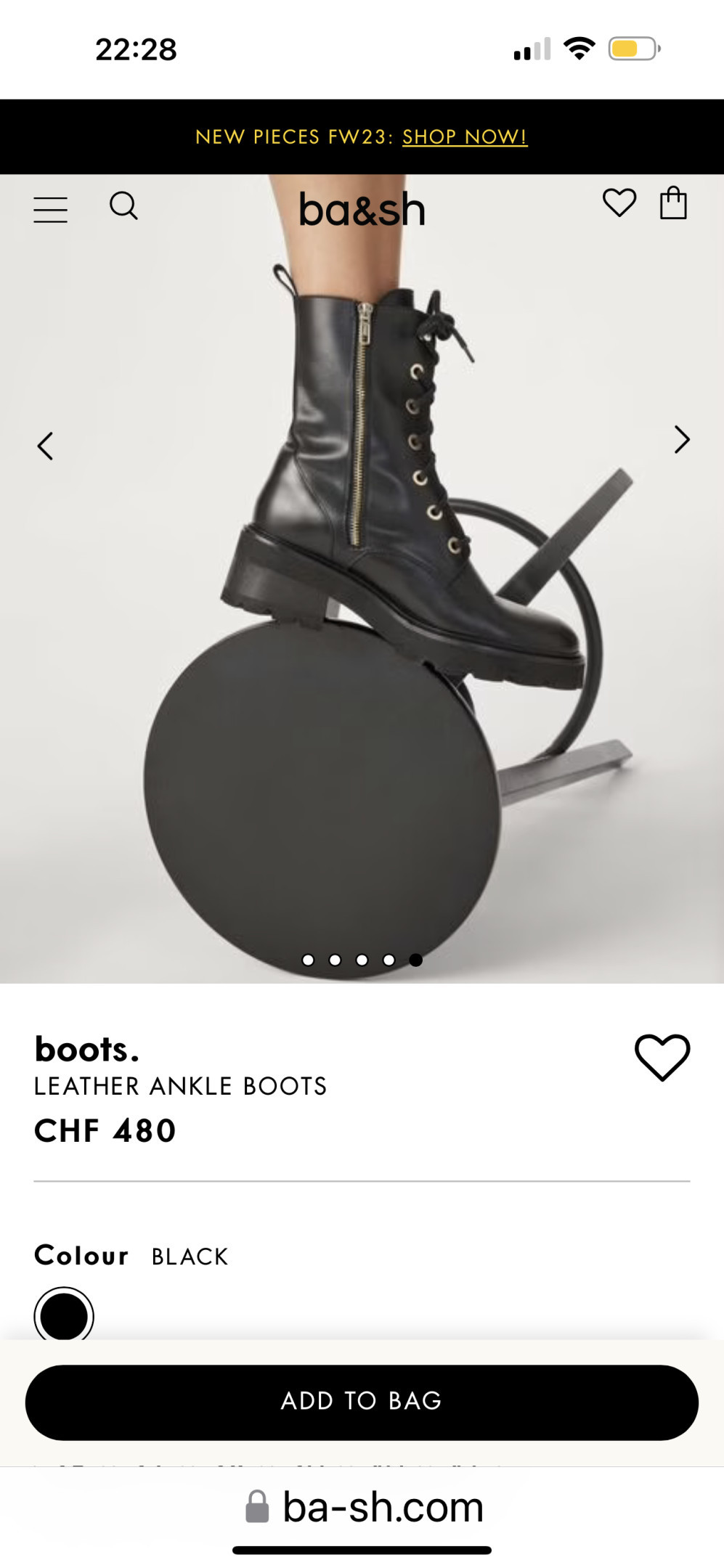 Ba sh boots New autumn winter 2023 collection Clozen