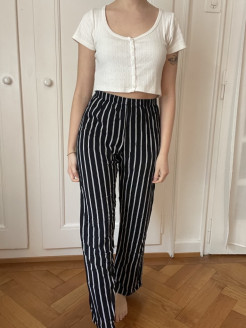 Pantalon ligné Brandy Melville