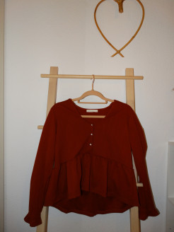 Rust coloured jumper / blouse