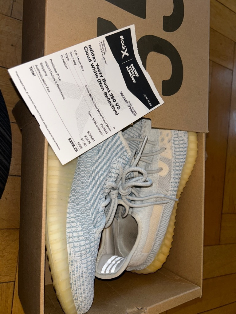 Adidas Yeezy boost 350v2 Cloth Withe