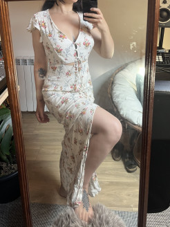 Belle robe à fleurs