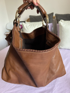 Gucci Horsebit Hobo Brown leather