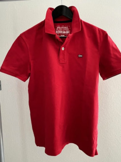 Napapijri Poloshirt rouge "S" comme neuf/ très beau 75%.