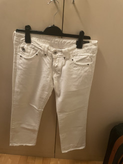 Jeans blanc Taille 38 