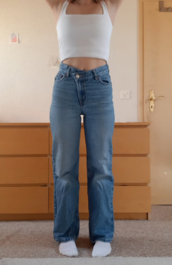 Gerade Jeans