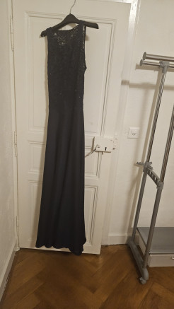 Robe de soirée bleu marine de la marque Swing