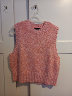 Brightly coloured jumper