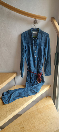 Denim jumpsuit